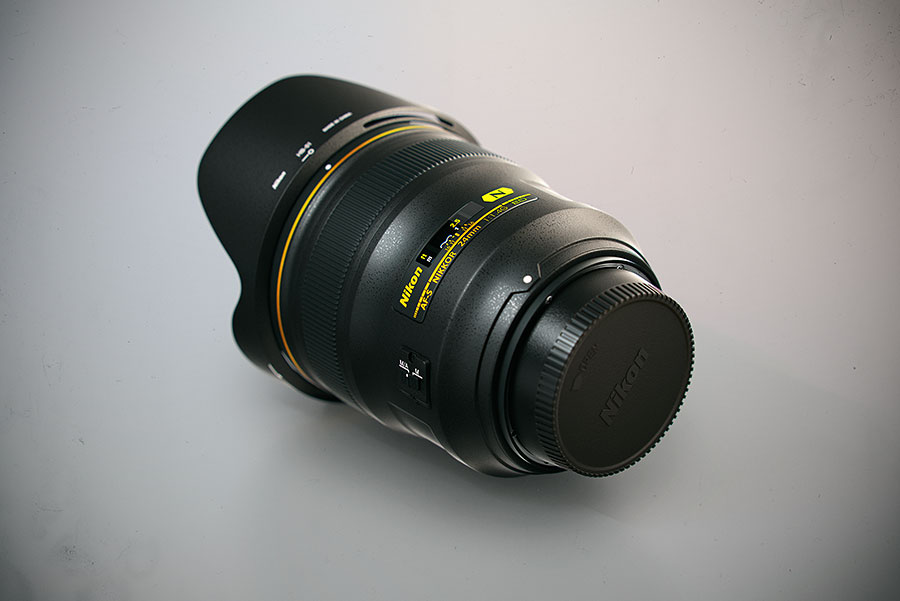 CG model of prime lens – Nikkor 24mm 1.4G